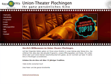 Tablet Screenshot of kino-plochingen.de